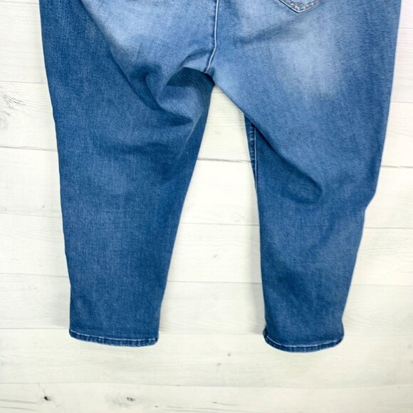 Democracy Womens Jeans Ab Technology Skinny Light Wash Stretch Denim Size 24W - Picture 9 of 13